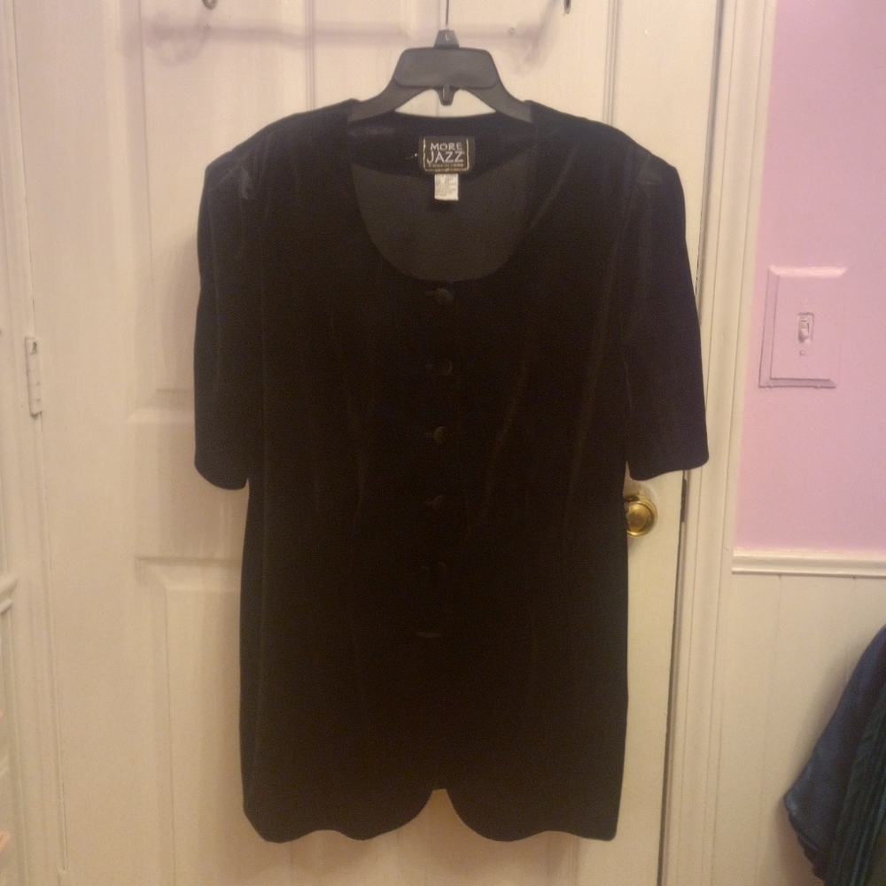 SKU 4W More Jazz Velvet Textured Women's Top